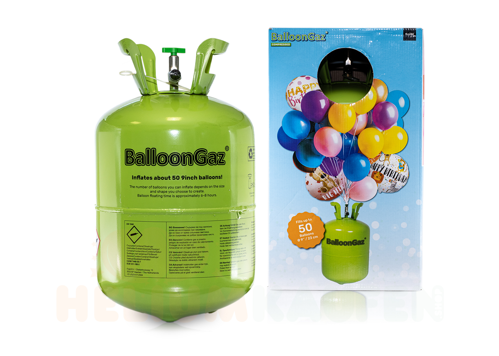 150er Heliumflasche (BalloonGaz)